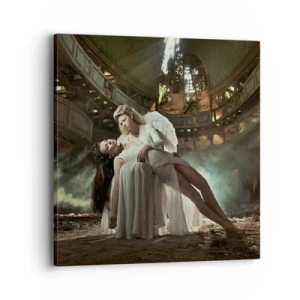 Obraz na plátně - Duch starého divadla - 40x40 cm