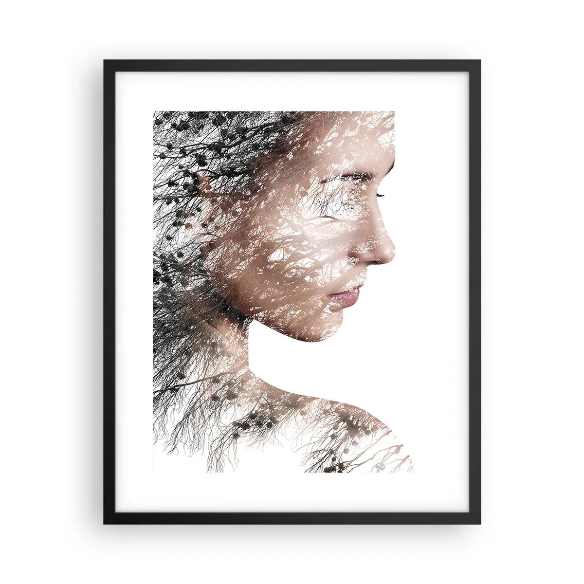 Plakát v černém rámu - Duch lesa - 40x50 cm