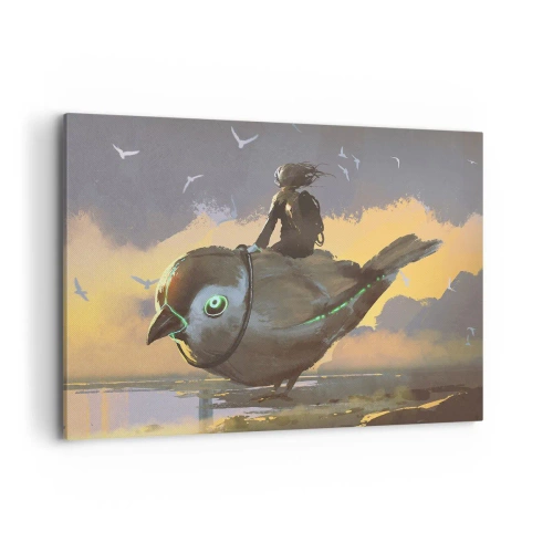 Obraz na plátně - Zastávka na fantastické cestě - 100x70 cm