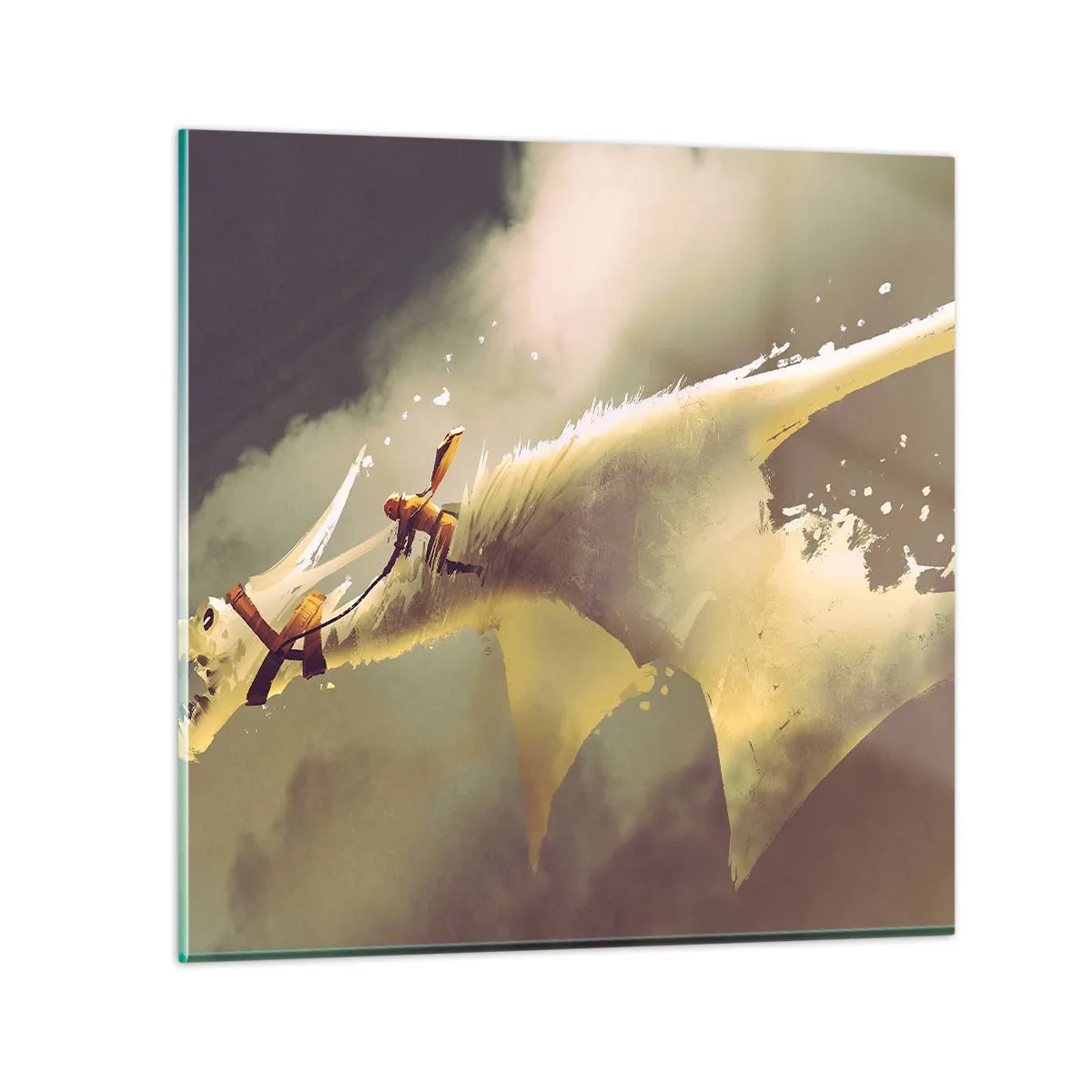 Obraz na skle - Zachránit svět - 70x70 cm