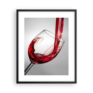 Plakát v černém rámu - Barva - pohyb - zvuk - 40x50 cm