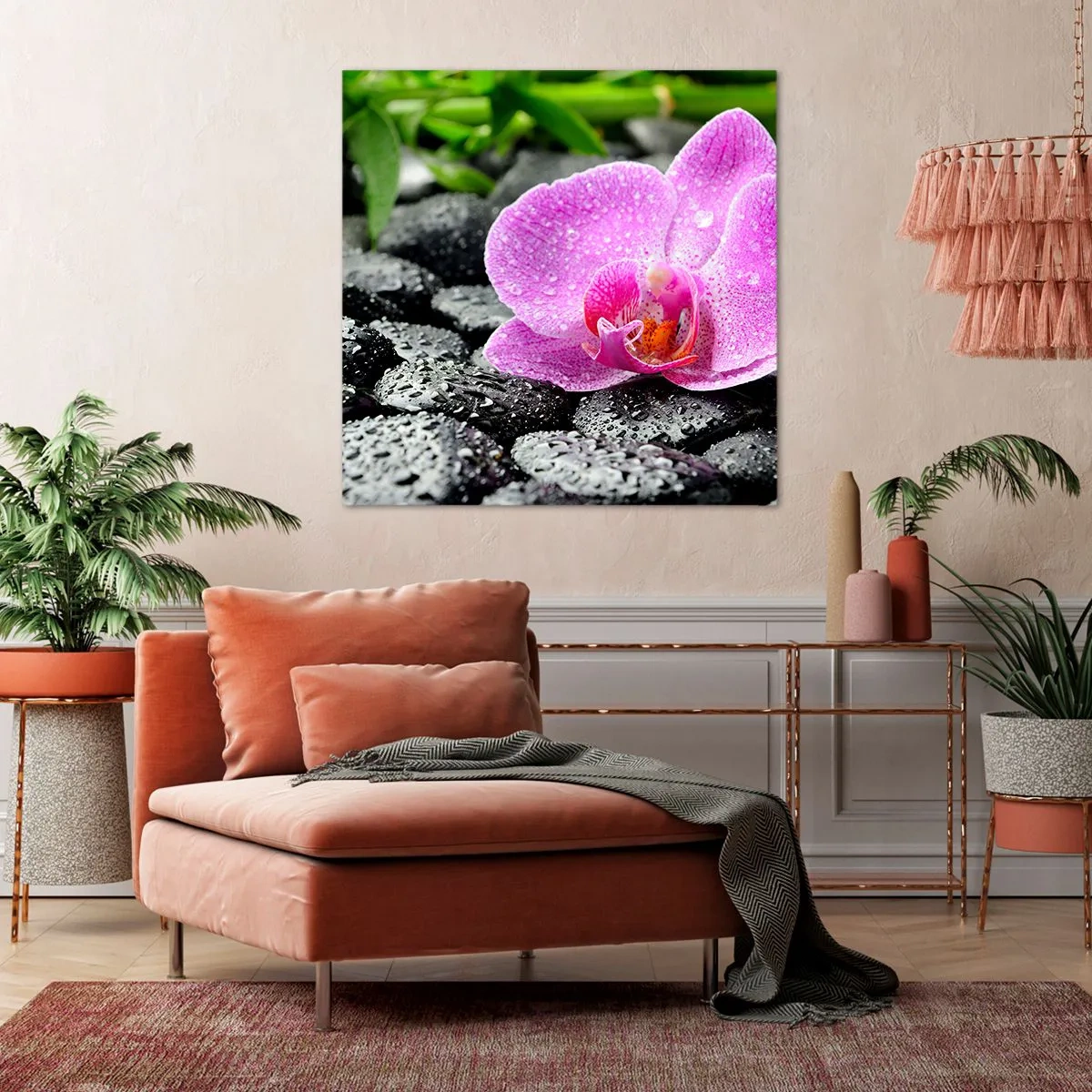 Obraz na plátně - Jako otevřené srdce - 40x40 cm