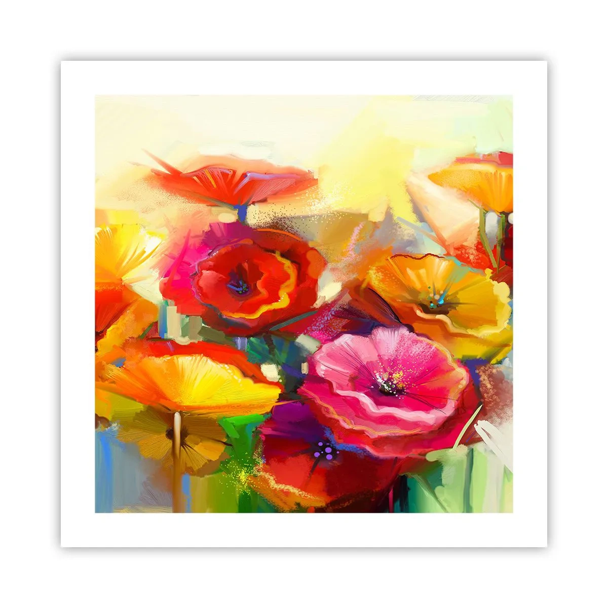 Plakát - Nejenom červené - 50x50 cm