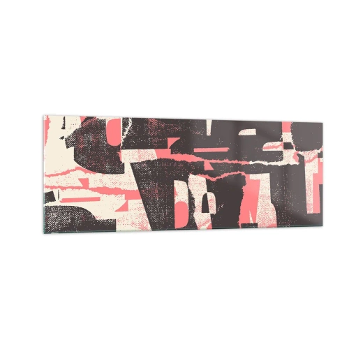 Obraz na skle - Celý tento shon - 140x50 cm