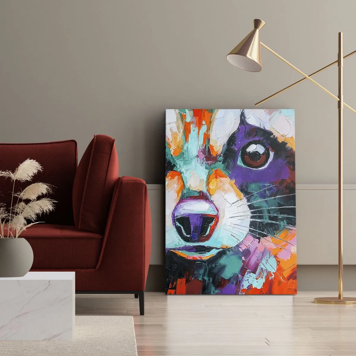 Obraz na plátně - Pouze dobré emoce - 50x70 cm