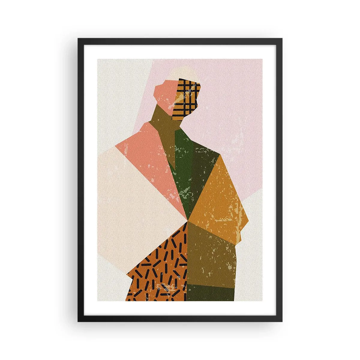 Plakát v černém rámu - Člověk – složitá bytost - 50x70 cm