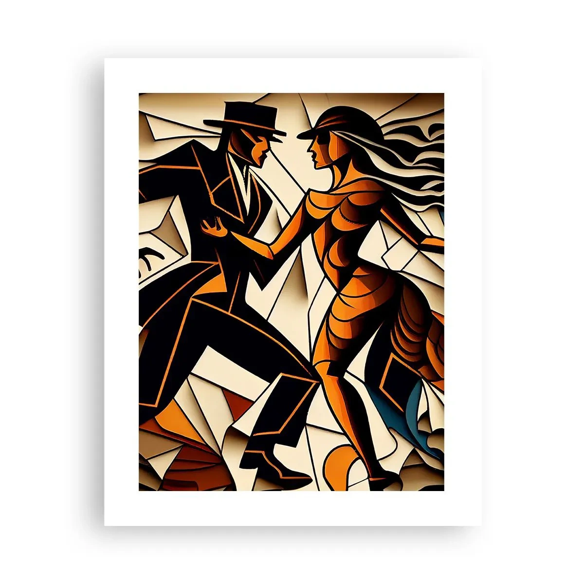 Plakát - Tanec vřelosti a vášně - 40x50 cm