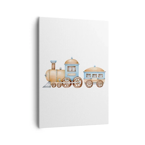 Obraz na plátně - Na dráze stojí… - 50x70 cm