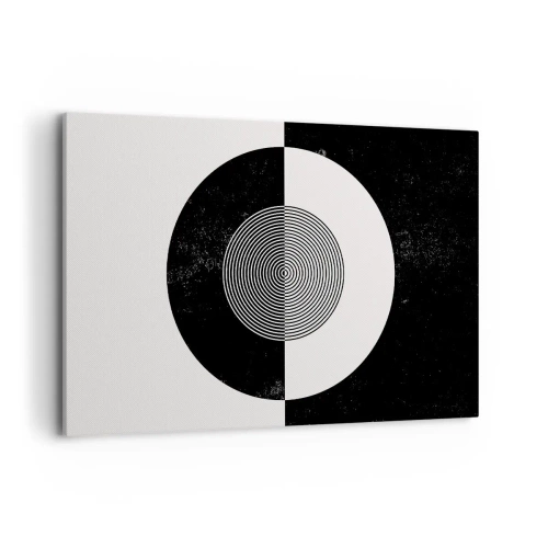 Obraz na plátně - Harmonie v černé a bílé - 120x80 cm