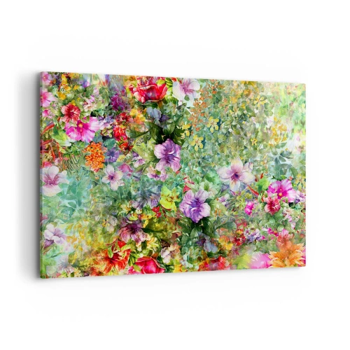 Obraz na plátně - Do květů, k záhubě - 100x70 cm