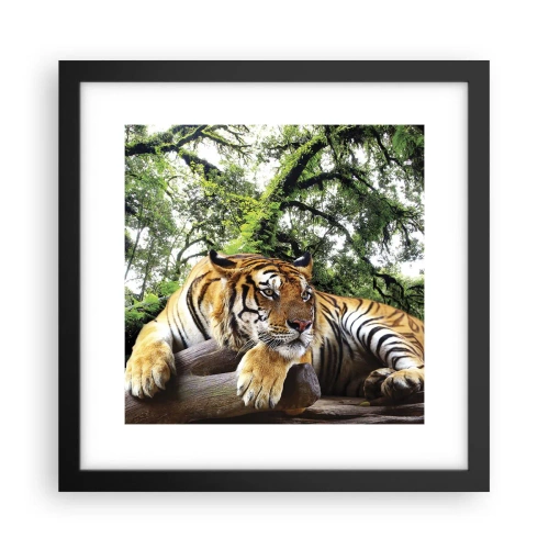 Plakát v černém rámu - S úctou - 30x30 cm