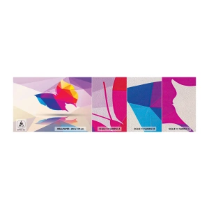 Vzor Fototapety Premium Sand - Motýlí duha - Hmyz, Motýl, Geometrický obrazec - 100x30 cm