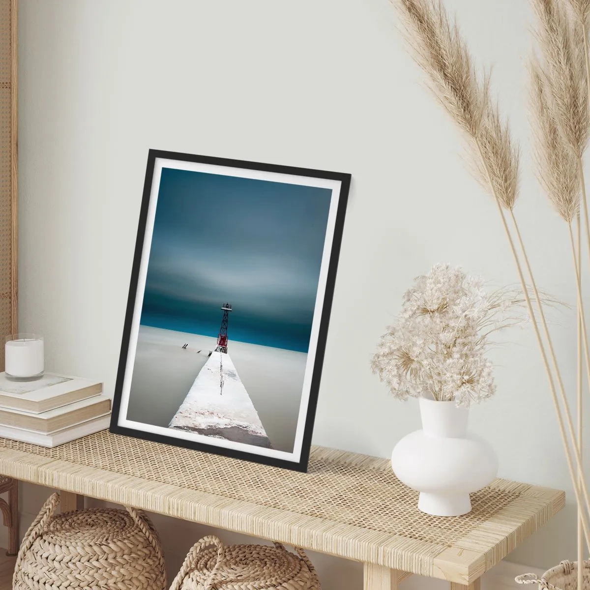 Plakát v černém rámu - Setkat se s nekonečnem - 61x91 cm