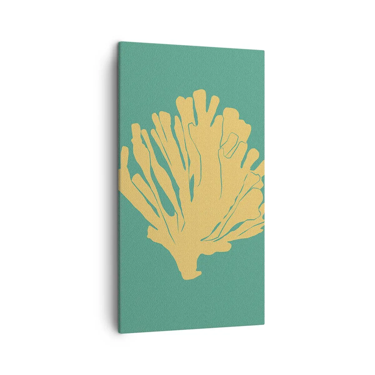 Obraz na plátně - Křoví podvodního lesa - 45x80 cm