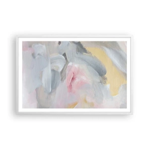 Plakát v bílém rámu - V pastelovém světě - 91x61 cm