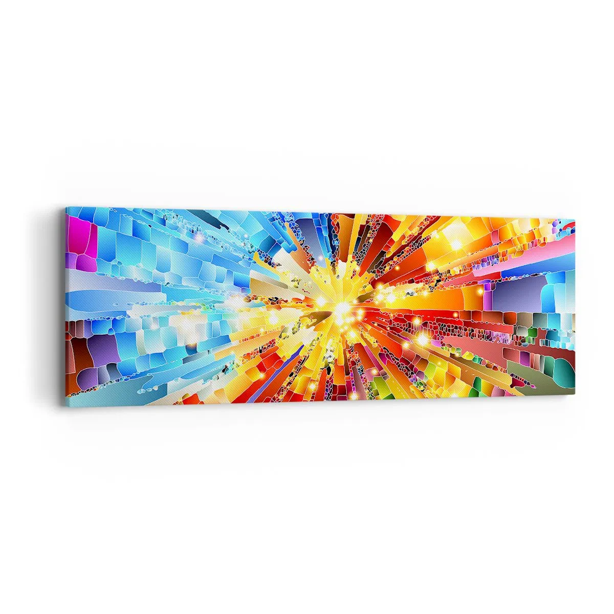 Obraz na plátně - In medias res - 90x30 cm