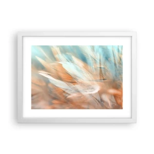 Plakát v bílém rámu - V krajině něhy - 40x30 cm