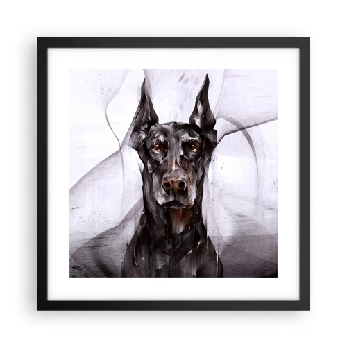 Plakát v černém rámu - Z urozeného rodu - 40x40 cm