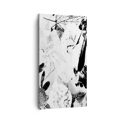 Obraz na plátně - Podzim v negativu - 45x80 cm