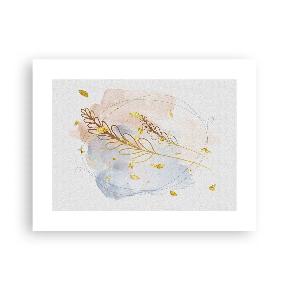 Plakát - Zlatý závan - 40x30 cm