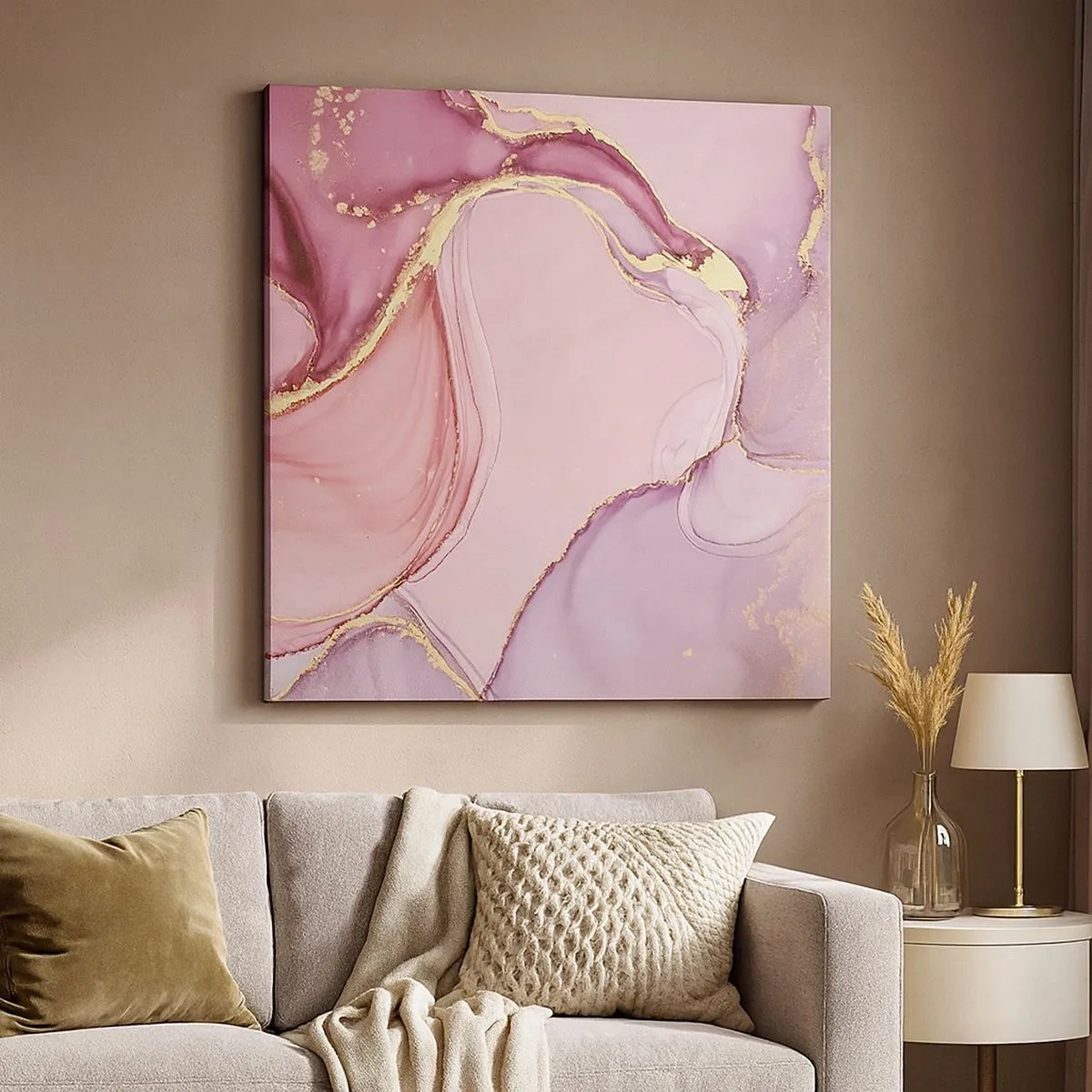 Obraz na plátně - Mazlení barev - 30x30 cm