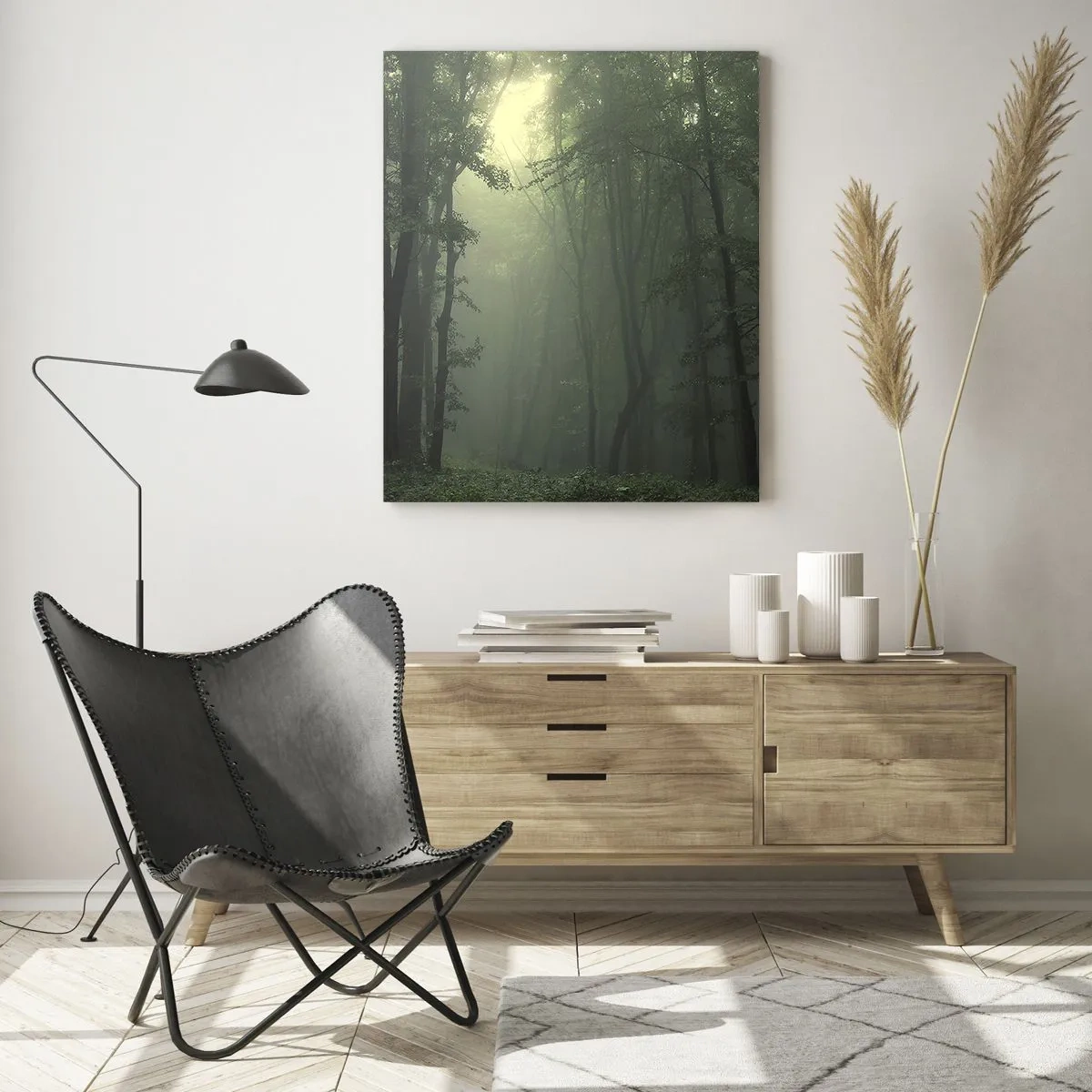 Obraz na skle - Než se probudí - 50x70 cm