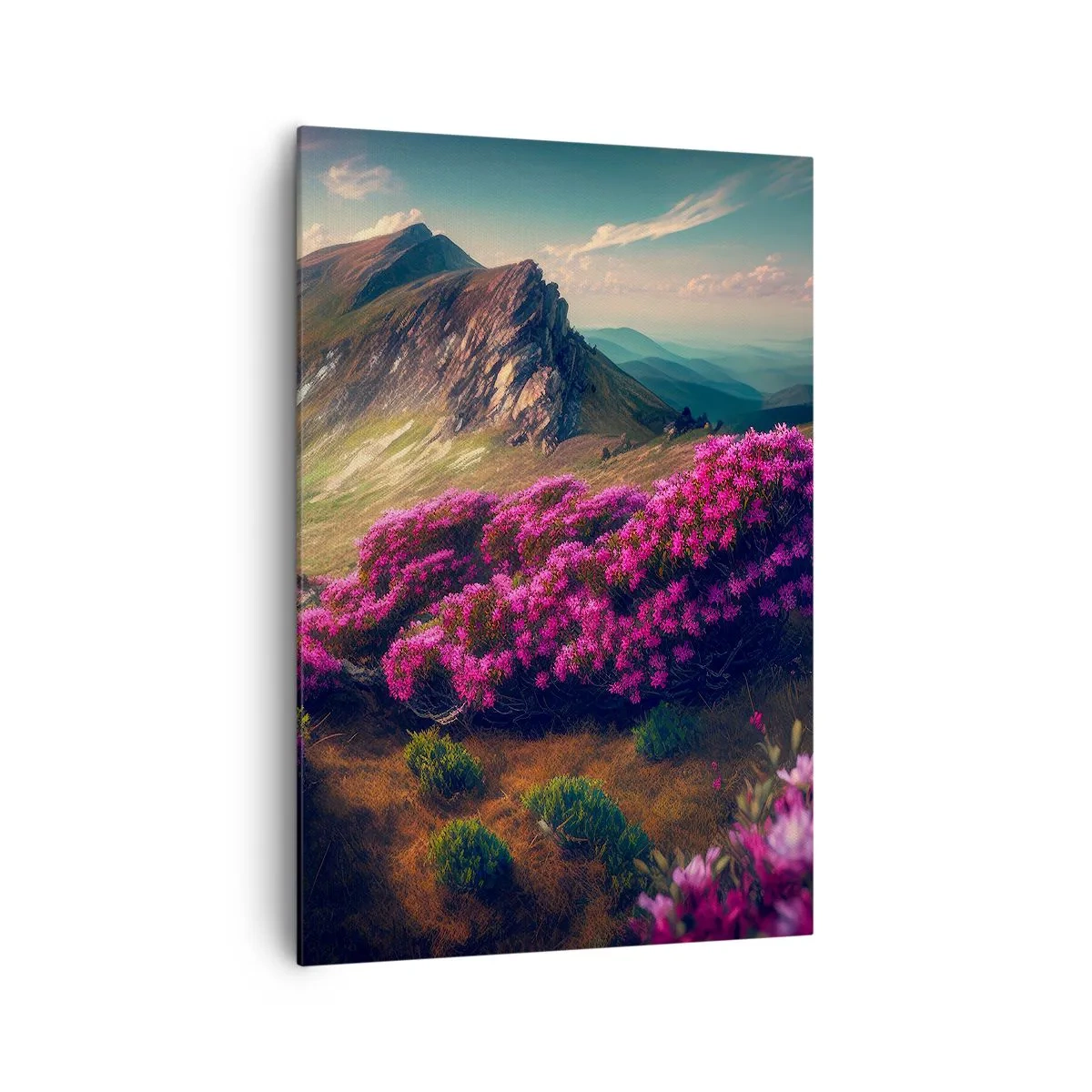 Obraz na plátně - Léto na horách - 70x100 cm