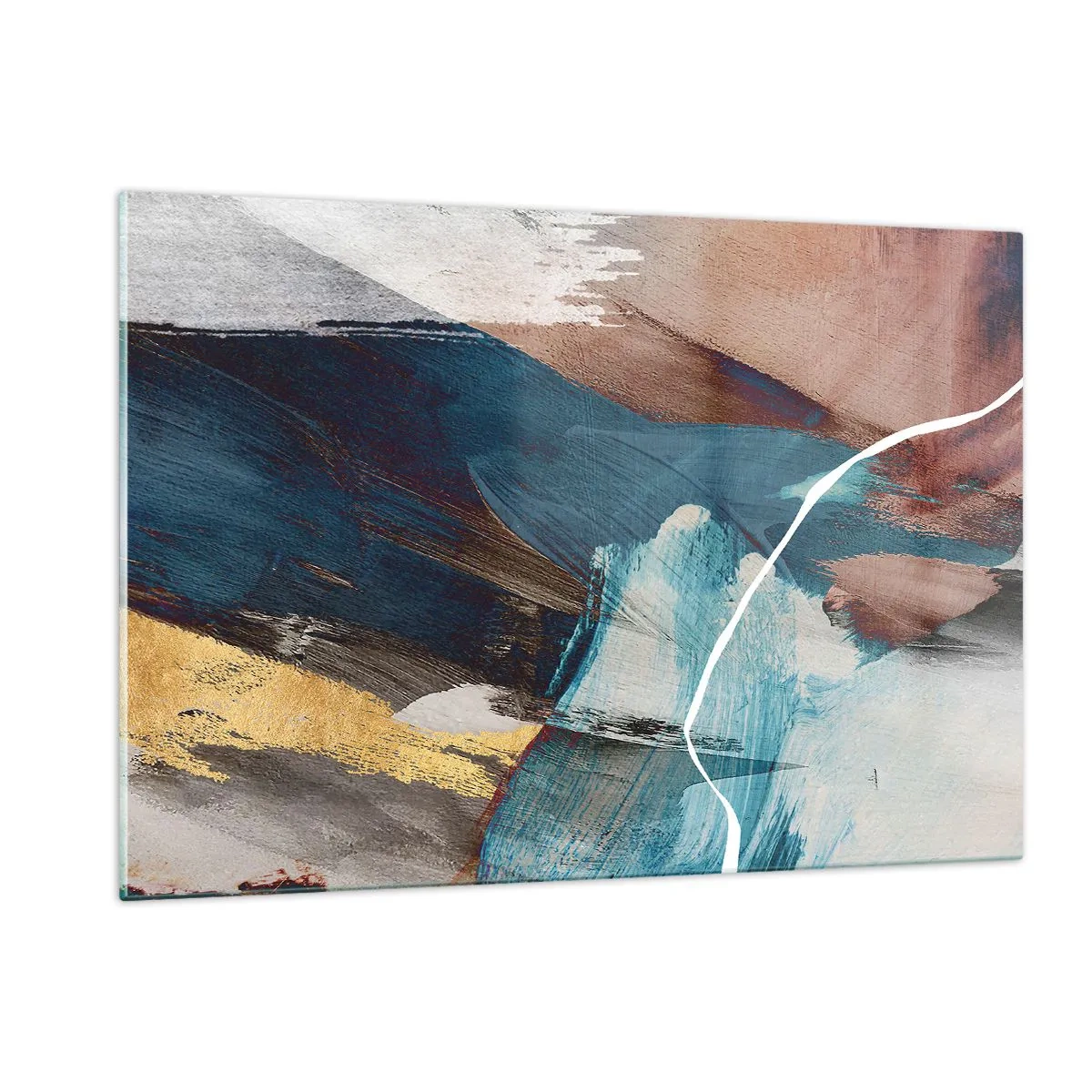 Obraz na skle - Na plno a s energií - 120x80 cm