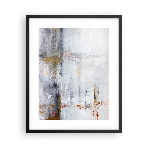 Plakát v černém rámu - Za závojem vzduchu - 40x50 cm