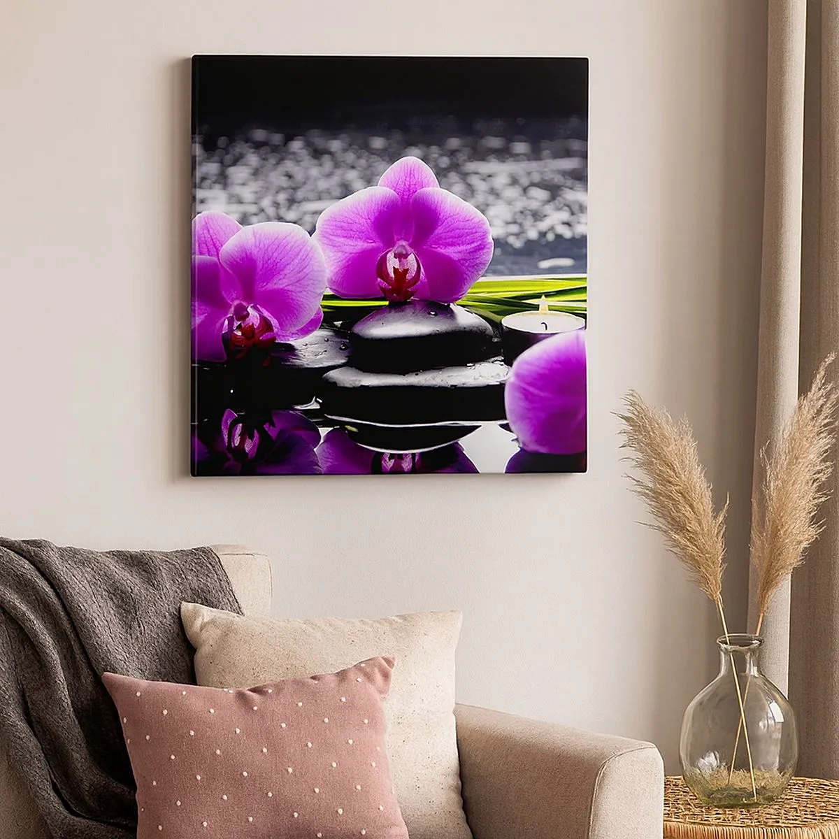 Obraz na plátně - Utonout v tichu a klidu - 30x30 cm