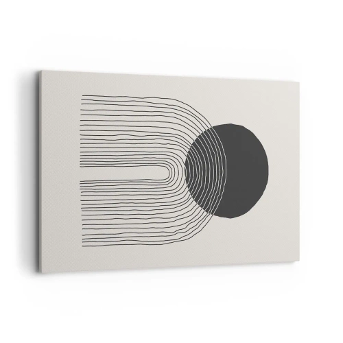 Obraz na plátně - Chvění a jistota - 120x80 cm