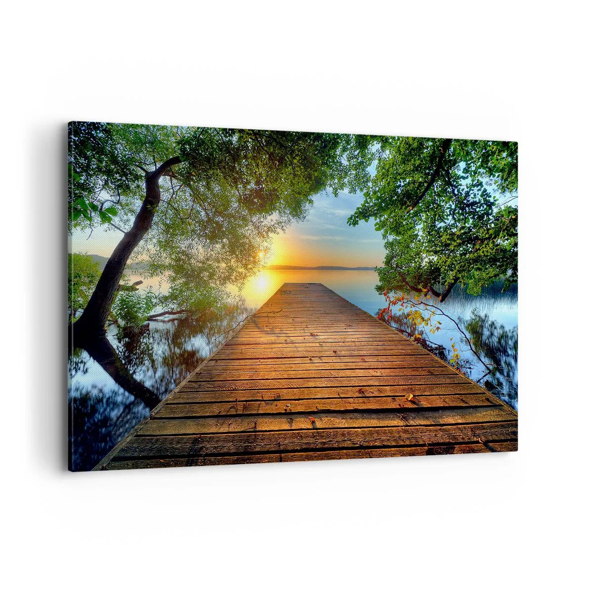 Obraz na plátně - Nespěchej, posaď se - 100x70 cm