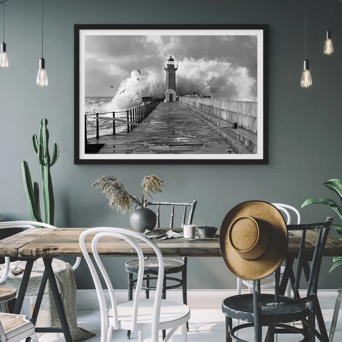 Plakát v černém rámu - Nebojácná - 91x61 cm