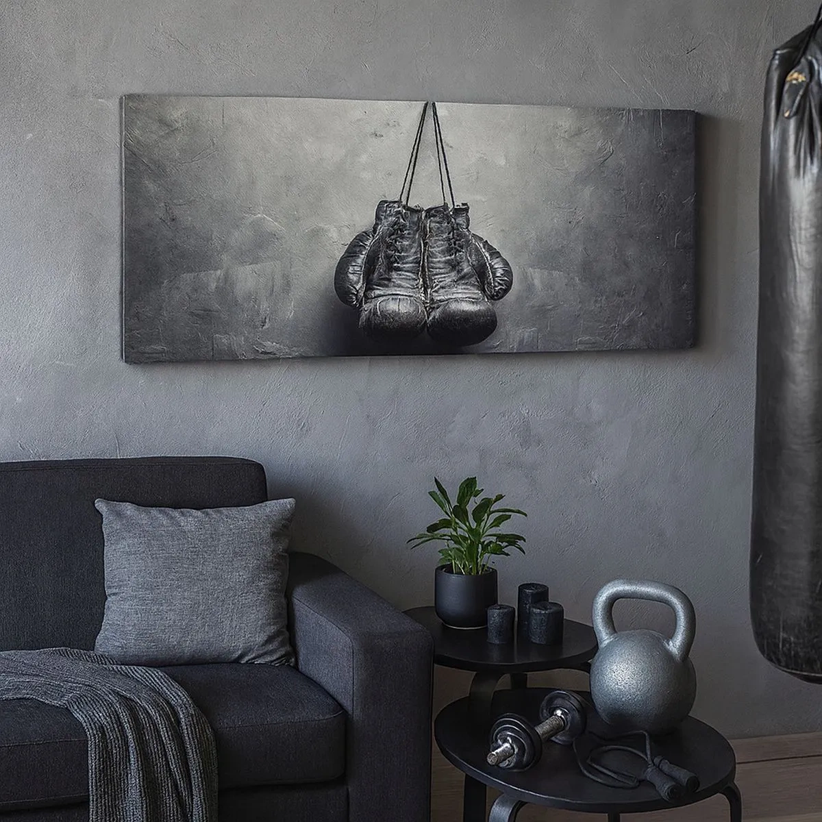 Obraz na plátně - Čas boje a čas míru - 100x40 cm