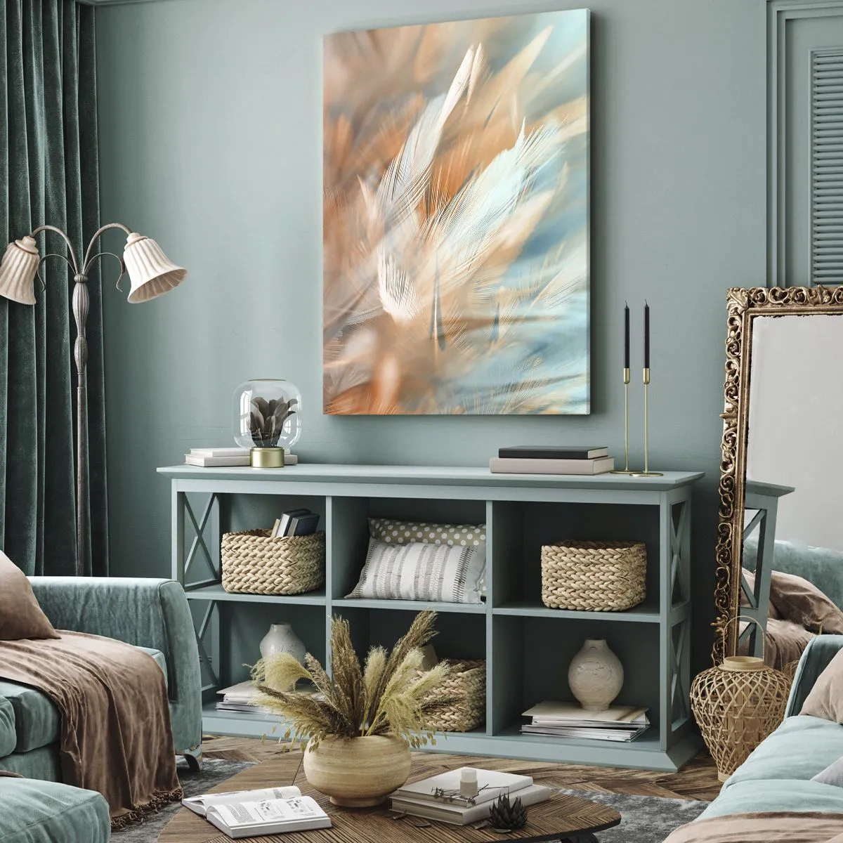 Obraz na plátně - V krajině něhy - 45x80 cm