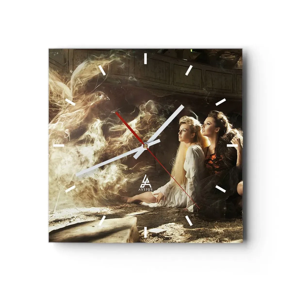 Nástěnné hodiny - A byla poezie - 30x30 cm