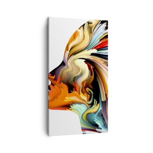 Obraz na plátně - Exploze představivosti - 45x80 cm