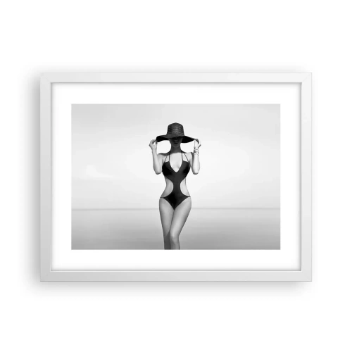 Plakát v bílém rámu - Jmenuji se: Elegance - 40x30 cm