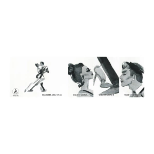 Vzor Fototapety Samolepicí Deluxe Sticker - V jednom rytmu - Tango, Tanec, Tanečník - 100x30 cm