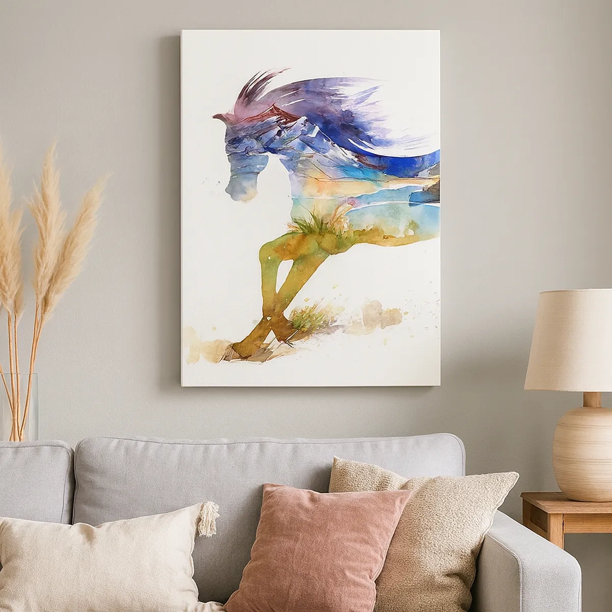 Obraz na plátně - Z louky přímo do nebe - 50x70 cm