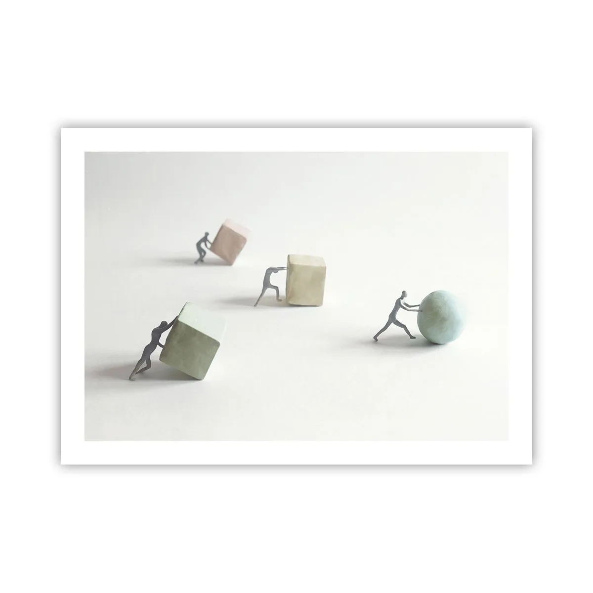 Plakát - Život samotný - 70x50 cm