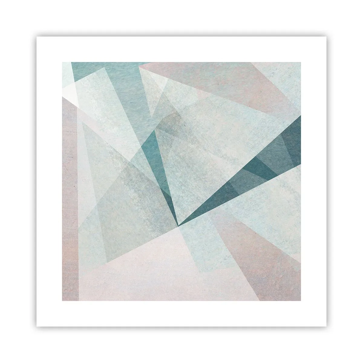 Plakát - V klidu, ale dynamicky - 40x40 cm