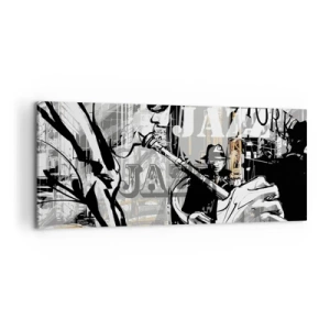 Obraz na plátně - V rytmu New Yorku - 100x40 cm