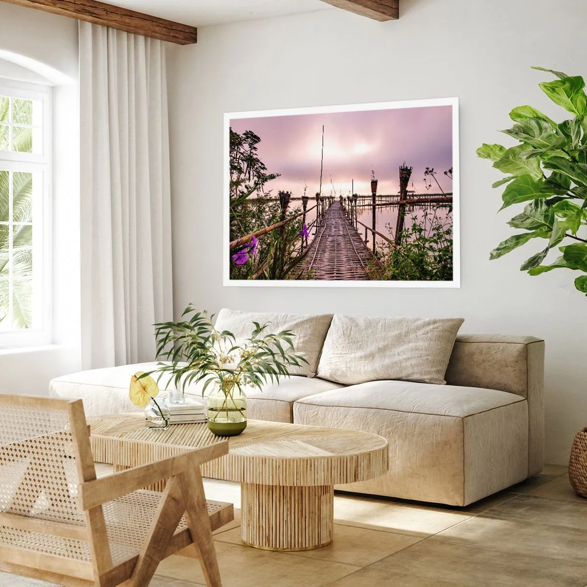 Plakát - Klid a pohoda Asie - 50x40 cm