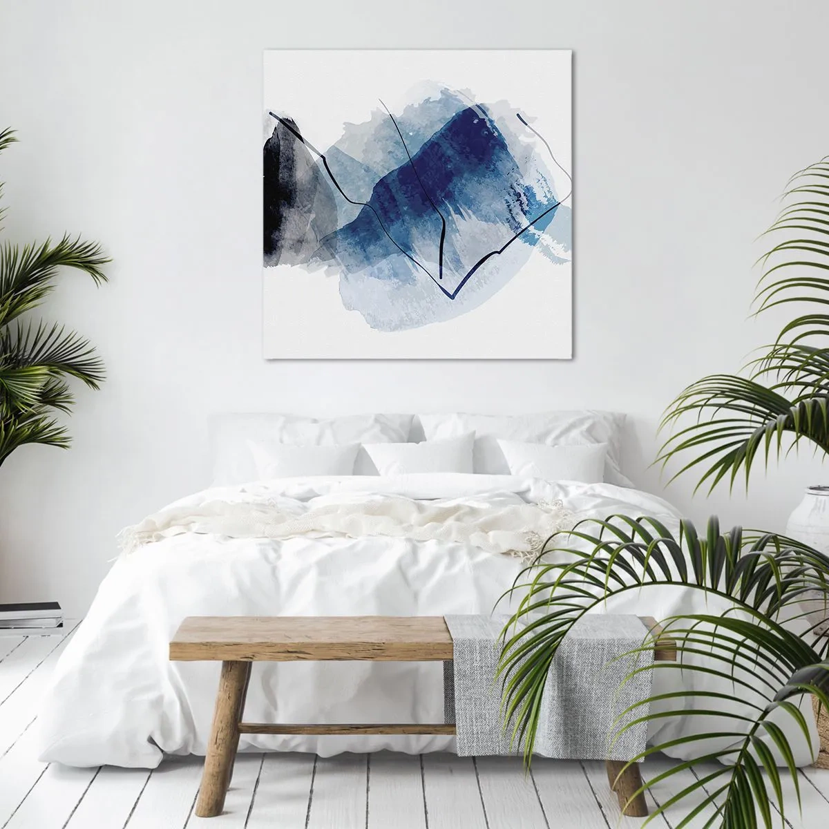 Obraz na plátně - Ledová hora - 60x60 cm