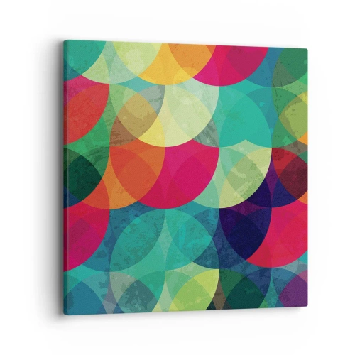 Obraz na plátně - Vstoupit do duhy - 40x40 cm