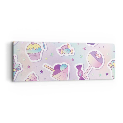 Obraz na plátně - Aby byly každý den narozeniny - 90x30 cm