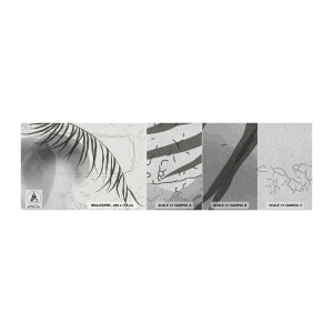 Vzor Fototapety Premium Canvas - Subtilní exotika přírody - Minimalismus, Botanický, List - 100x30 cm