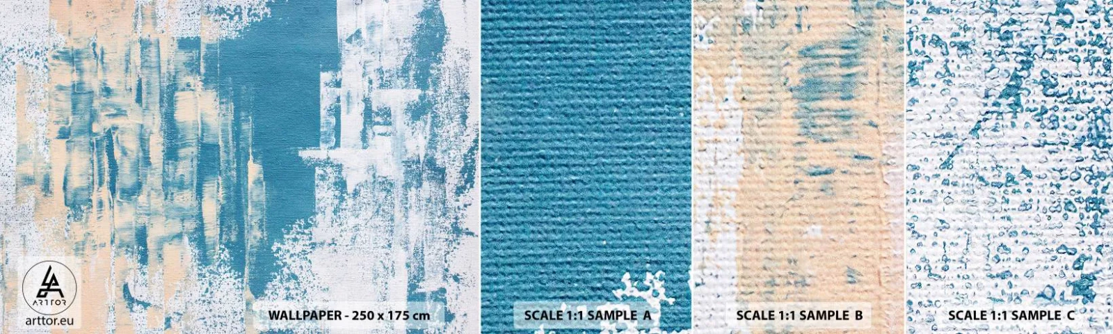 Fototapeta Vzorek Standard Eco - Přes rampouch - Abstrakce, Kus, Moderní vzor - 100x30 cm