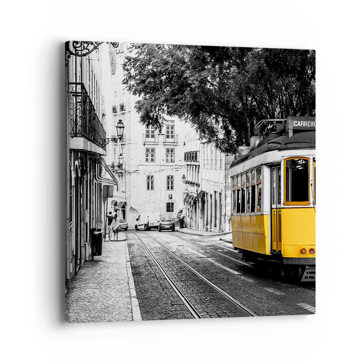 Obraz na plátně - Fado v pozadí - 40x40 cm